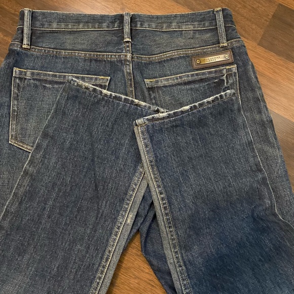 Burberry Brit Unisex Iconic 💯 Cotton Straight Leg Boot Cut Jean Size 29 R - Picture 7 of 16